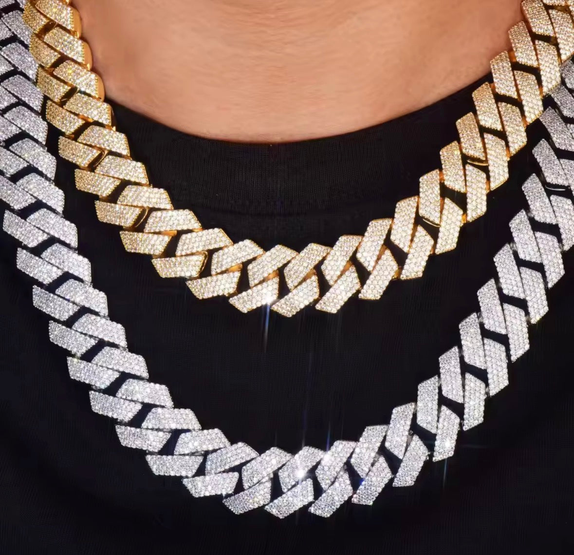 Collana Cuban Sharp