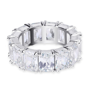 Open image in slideshow, Baguette Row Ring
